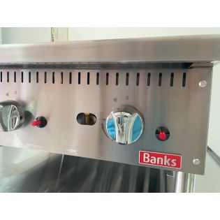 BANKS PLANCHA GAS 2 x 7Kw

