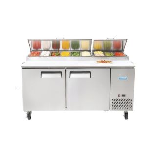 UNIFROST  MESA PIZZA 900 AMERICANA con TABLA DE CORE  3 PUERTAS
