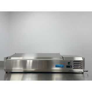 UNIFROST VITRINA DE INGREDIENTES REFRIGERADA 1200 MM TAPA
