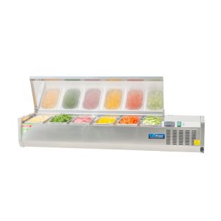 UNIFROST VITRINA DE INGREDIENTES REFRIGERADA 1400 MM TAPA
UNIFROST VITRINA DE INGREDIENTES REFRIGERADA 1400 MM TAPA