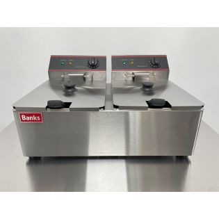 BANKS FREIDORA 6+6 LITROS  3+3 Kw
