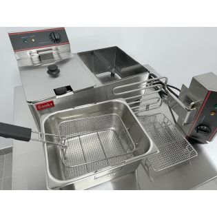 BANKS FREIDORA 6+6 LITROS  3+3 Kw
