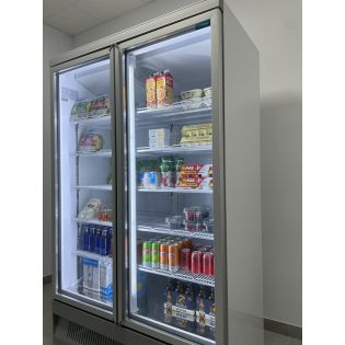 UNIFROST ARMARIO EXPOSITOR REFRIGERADO 2 PUERTAS BAJO PERFIL

