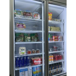 UNIFROST ARMARIO EXPOSITOR REFRIGERADO 2 PUERTAS BAJO PERFIL
