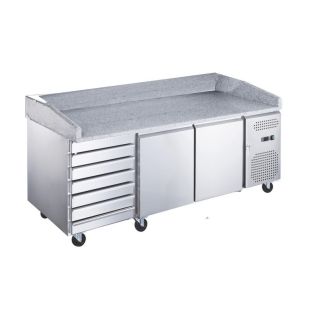 UNIFROST MESA DE PIZZA - ENCIMERA DE GRANITO- COMPARTIMENTO NEUTRO