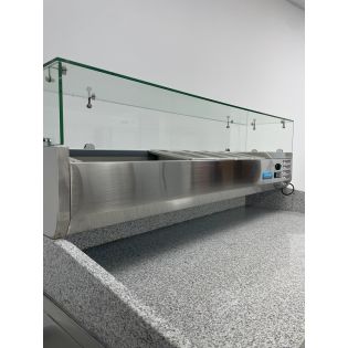 UNIFROST MESA DE PIZZA - ENCIMERA DE GRANITO- COMPARTIMENTO NEUTRO