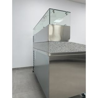UNIFROST MESA DE PIZZA - ENCIMERA DE GRANITO- COMPARTIMENTO NEUTRO