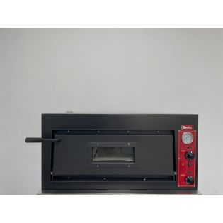 BANKS HORNO PIZZA 1 PUERTAS Refractario NEGRO

