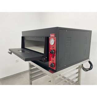 BANKS HORNO PIZZA 1 PUERTAS Refractario NEGRO
