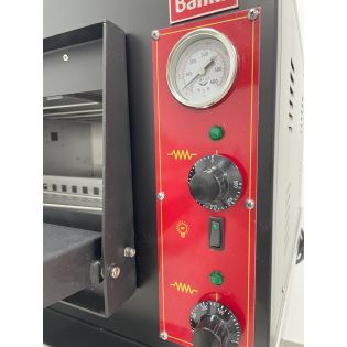 BANKS HORNO PIZZA 1 PUERTAS Refractario NEGRO
