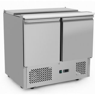 UNIFROST MESA ENSALADA 2 PUERTARTA 230 l. Con tabla de corte.
