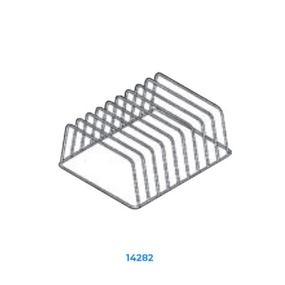 CESTA EN ACERO 9 BAND. 600x700 MM