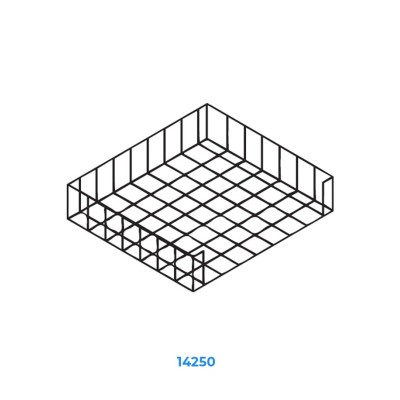 CESTO BASE INOX 600x700x300 MM