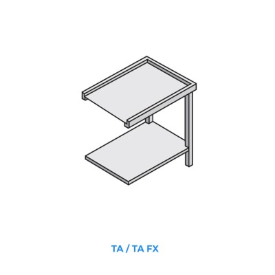 MESA DE SALIDA B51 630 MM