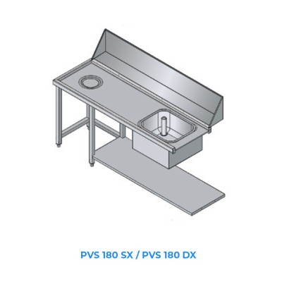MESA DESBRASADO PVS DER. 1800 MM