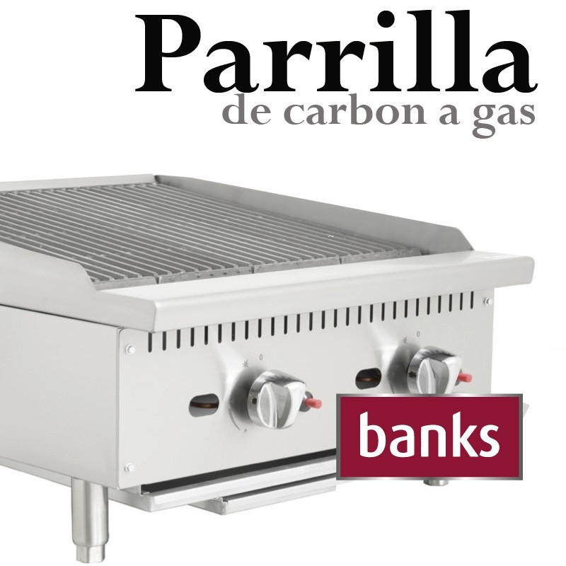 Parrillas de carbón de gas